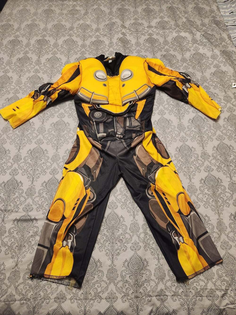 Transformers Bumblebee Boys Classic Muscle Jumpsuit Costume